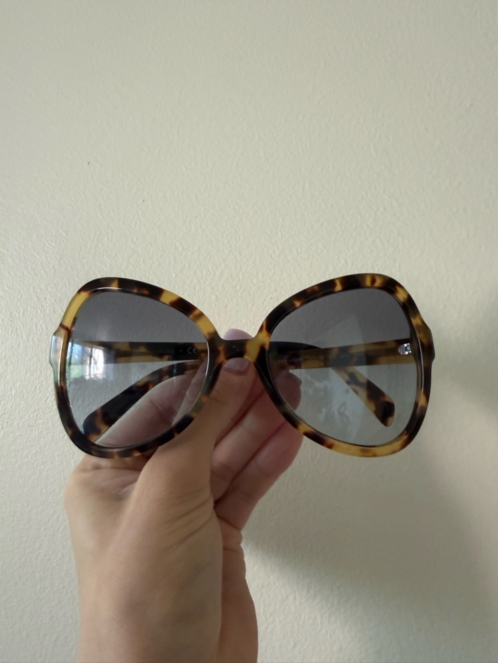 Prada PR 05SS Sunglasses Medium Havana And Blue Gradient